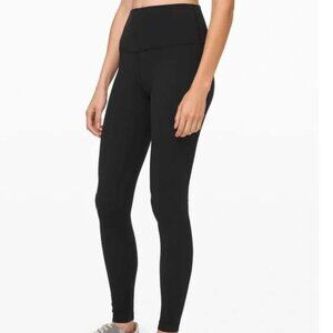 lululemon Align High-Rise Pant 28" - Black, size 6